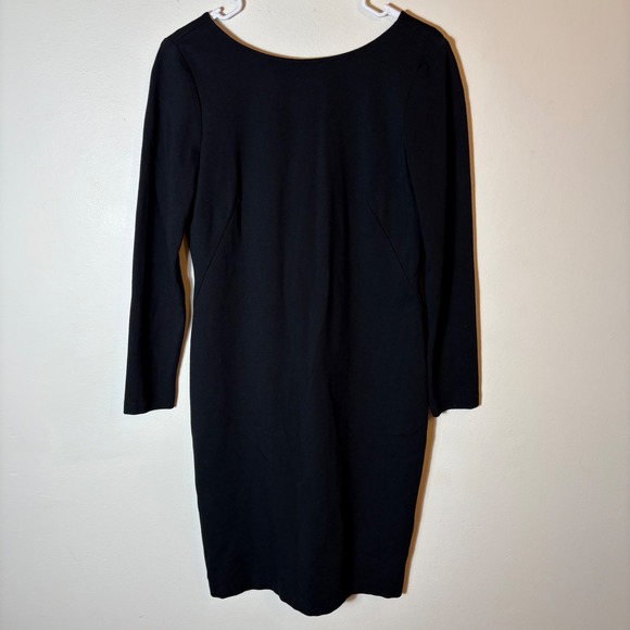 Talbots Petites Black Career Dress Size 6P Long Sleeve Sheath - Picture 1 of 8